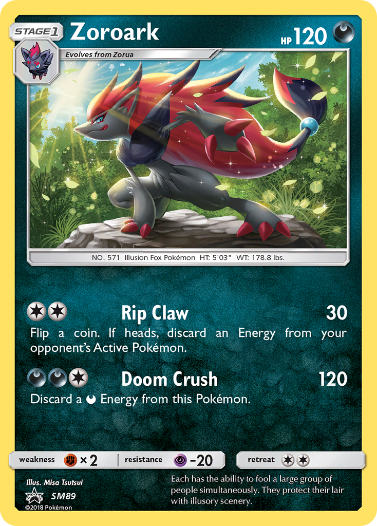 Zoroark - SM89 - SM Black Star Promos