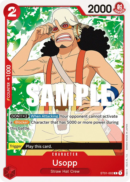 Usopp - ST01-002 - Straw Hat Crew