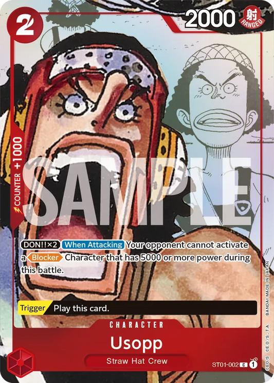 Usopp - ST01-002 - Premium Card Collection -25th Edition-