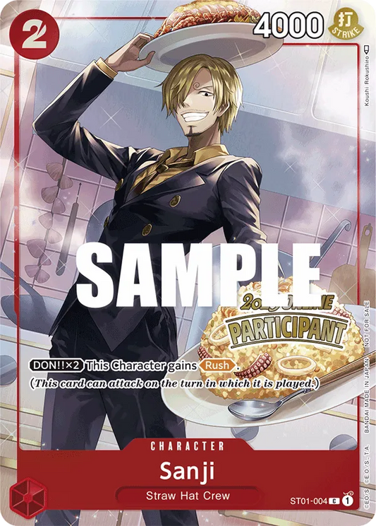 Sanji - ST01-004 - Regional Participation Pack Vol.1