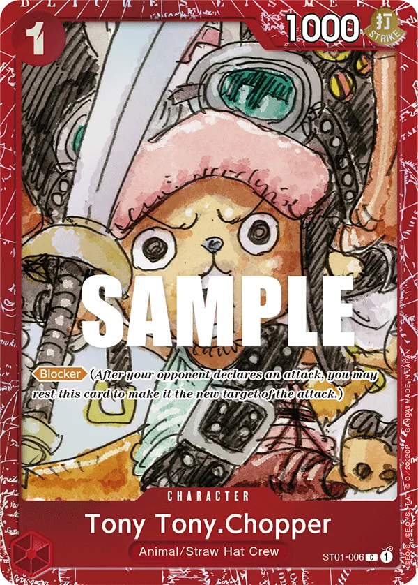 Tony Tony.Chopper - ST01-006 - Premium Card Collection -FILM RED Edition-