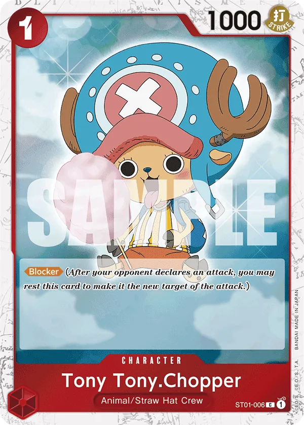 Tony Tony.Chopper - ST01-006 - One Piece The Bestjr