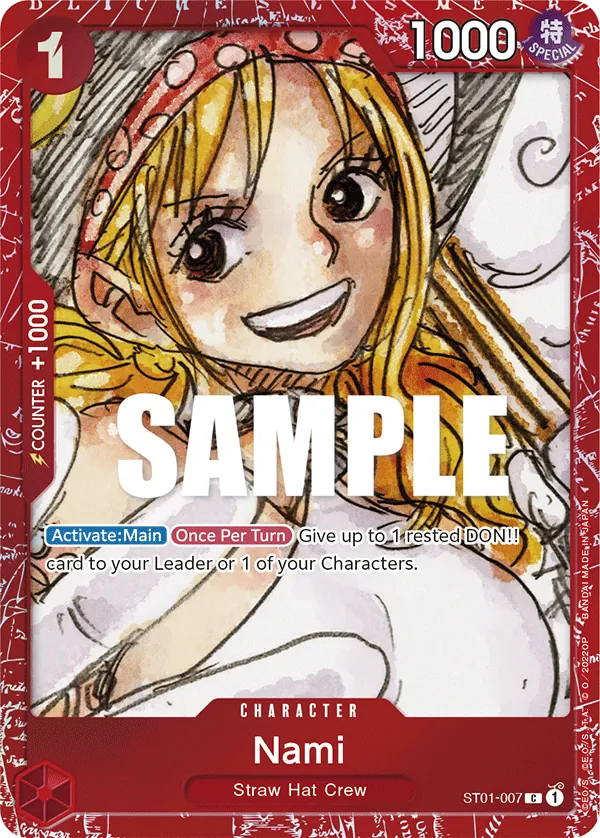 Nami - ST01-007 - Premium Card Collection -FILM RED Edition-