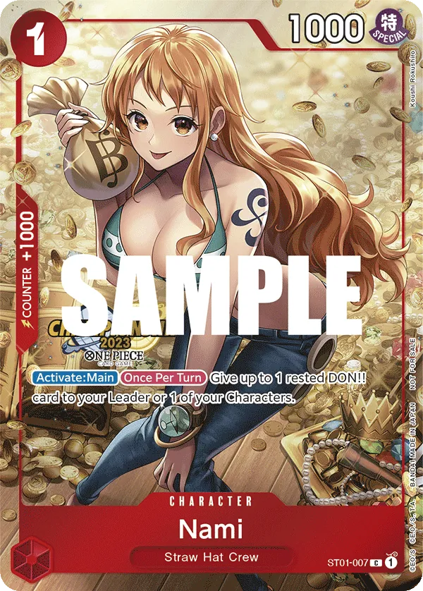 Nami - ST01-007 - Championship 2023 Celebration Pack