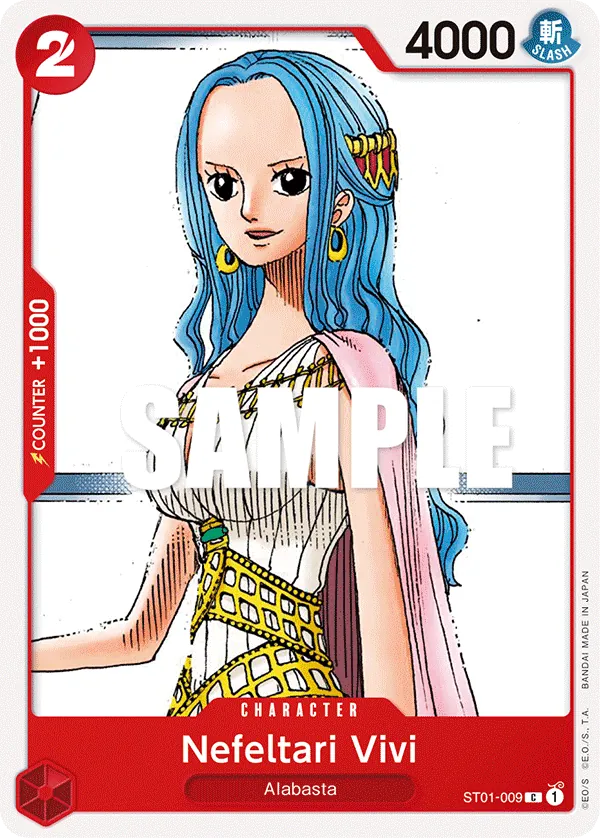 Nefeltari Vivi - ST01-009 - Straw Hat Crew