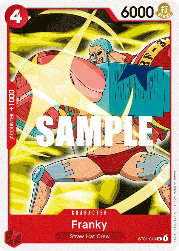 Franky - ST01-010 - Straw Hat Crew