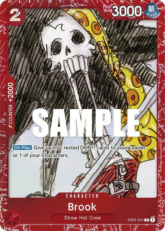 Brook - ST01-011 - Premium Card Collection -FILM RED Edition-