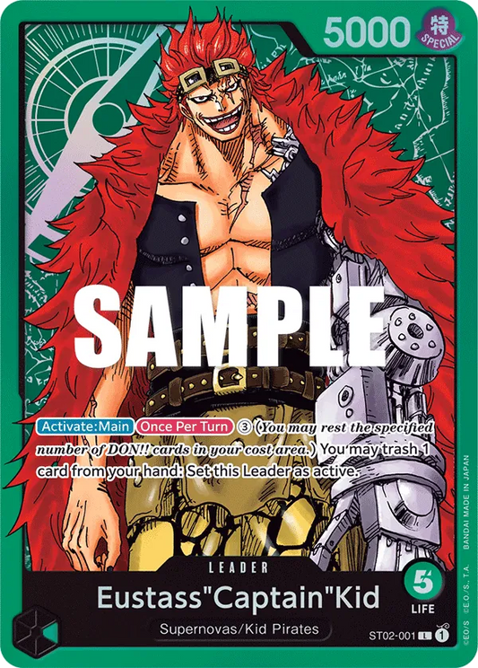 Eustass"Captain"Kid - ST02-001 - Worst Generation