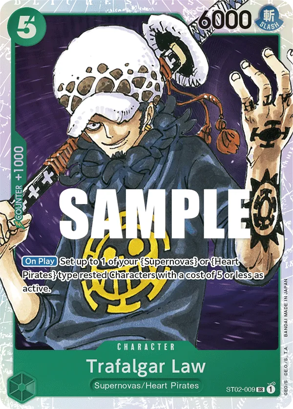 Trafalgar Law - ST02-009 - Worst Generation