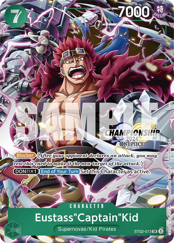 Eustass"Captain"Kid - ST02-013 - Championship 2024 Celebration Pack