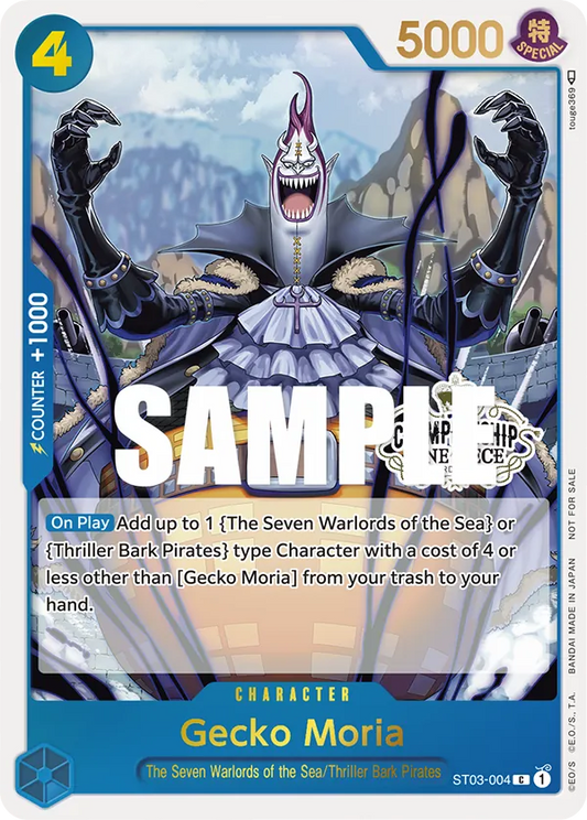 Gecko Moria - ST03-004 - Store Championship Participation Pack Vol.1