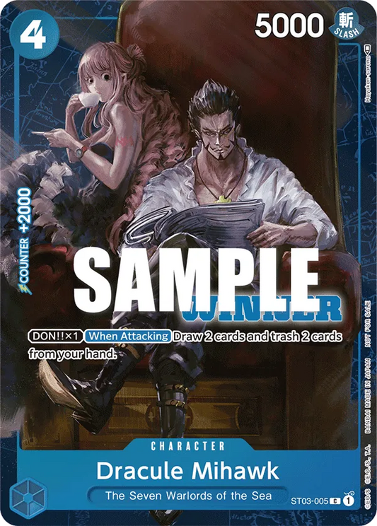 Dracule Mihawk - ST03-005 - Tournament Pack Vol.4fa