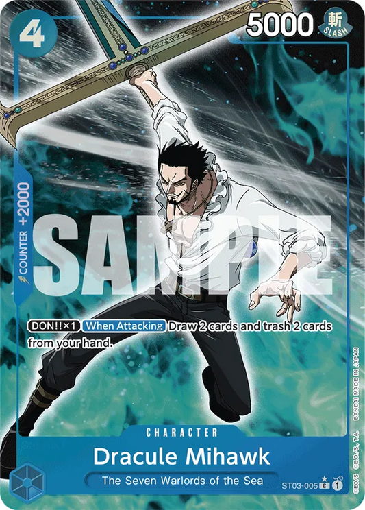 Dracule Mihawk - ST03-005 - One Piece The Bestfa