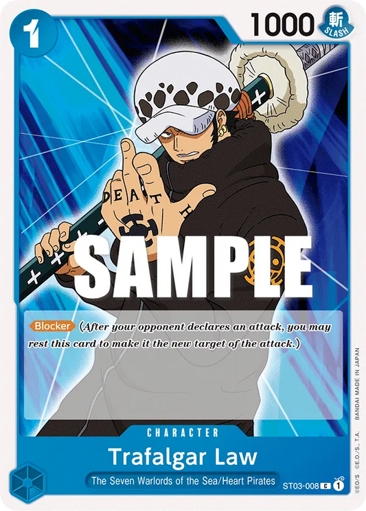 Trafalgar Law - ST03-008 - The Seven Warlords of the Sea