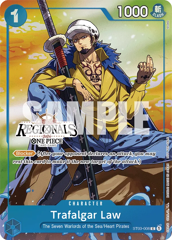 Trafalgar Law - ST03-008 - Regional Participation Pack 2024 Vol.2