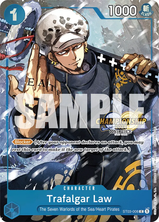 Trafalgar Law - ST03-008 - Championship 2024 Event Pack