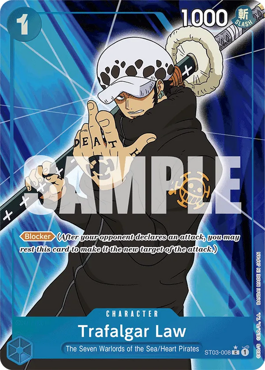 Trafalgar Law - ST03-008 - One Piece The Bestfa