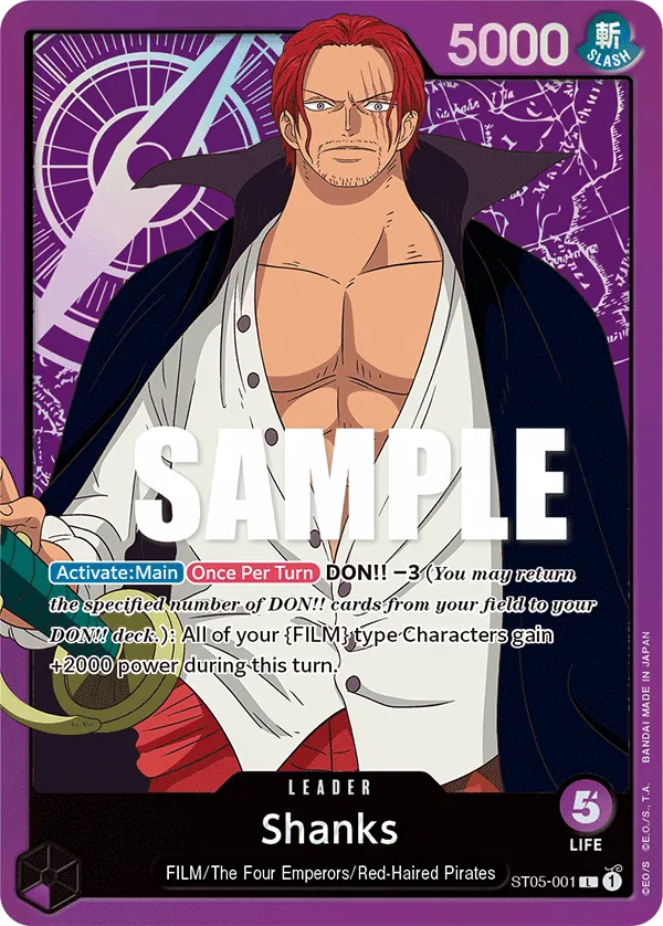 Shanks - ST05-001 - ONE PIECE FILM edition