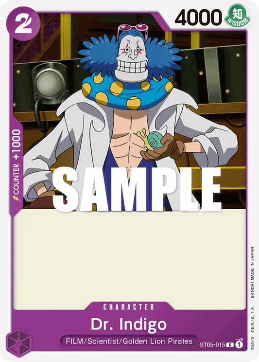 Dr. Indigo - ST05-015 - ONE PIECE FILM edition