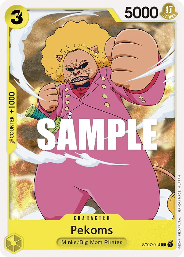 Pekoms - ST07-014 - Big Mom Pirates