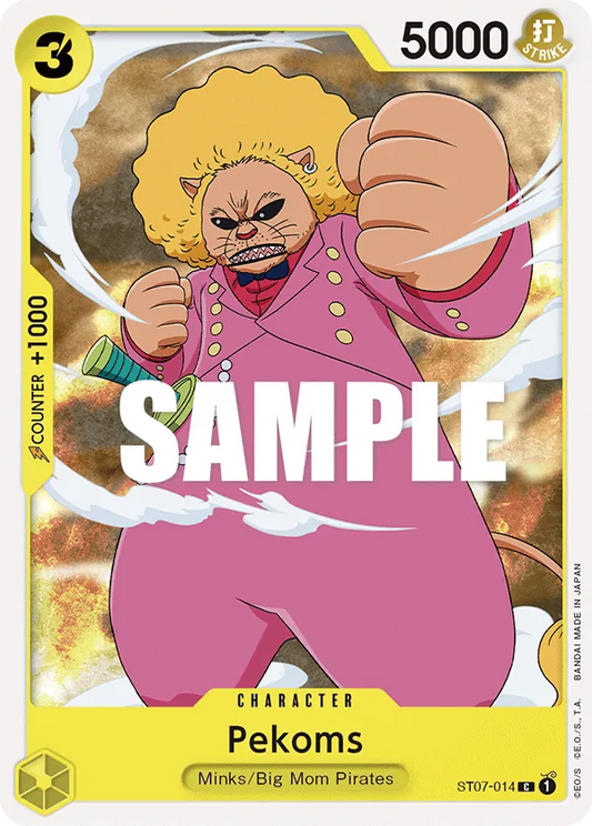 Pekoms - ST07-014 - Big Mom Pirates