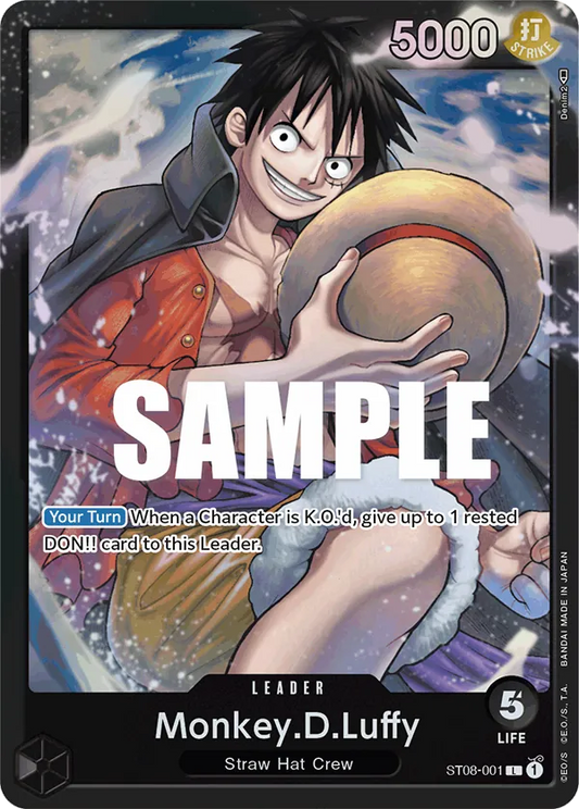 Monkey.D.Luffy - ST08-001 - Monkey D. Luffy