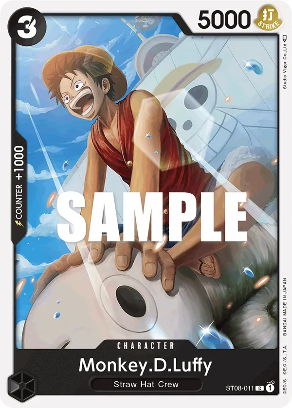 Monkey.D.Luffy - ST08-011 - Monkey D. Luffy