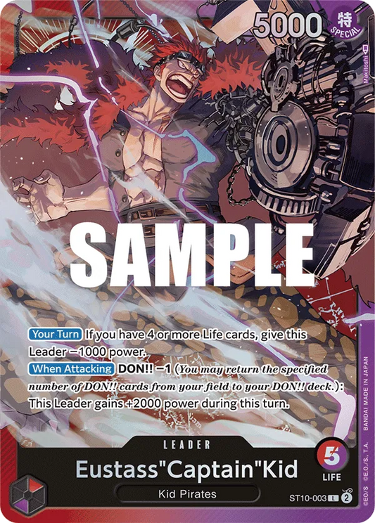 Eustass"Captain"Kid - ST10-003 - Ultra Deck: The Three Captains