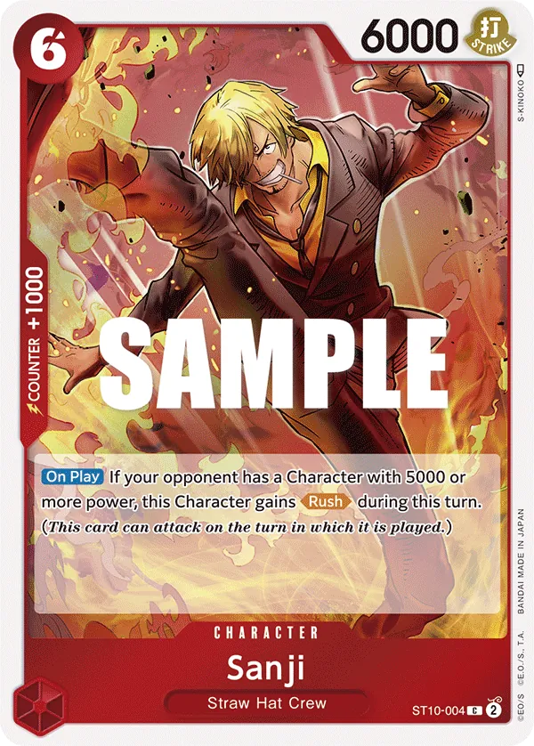 Sanji - ST10-004 - Ultra Deck: The Three Captains