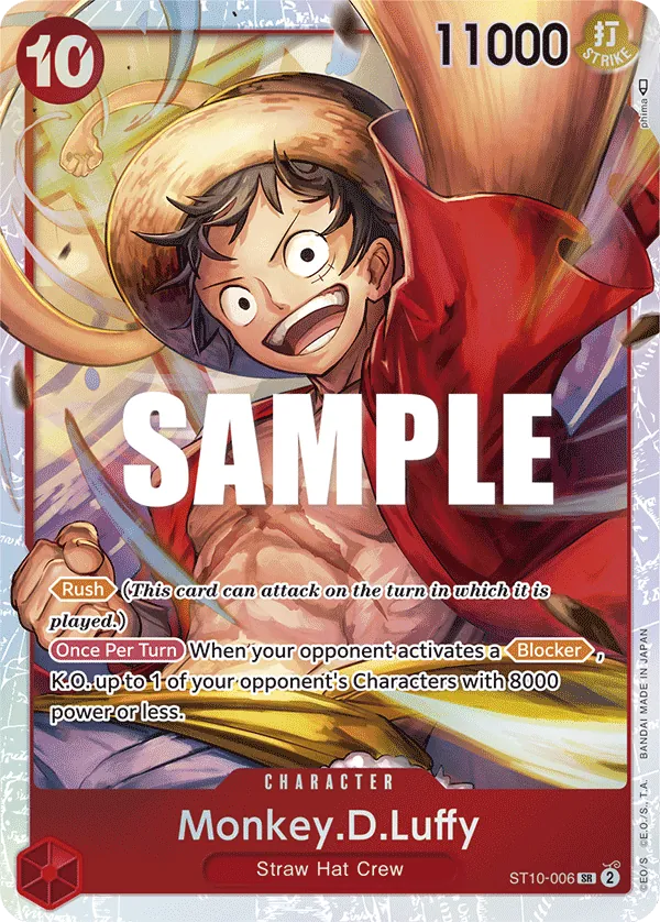 Monkey.D.Luffy - ST10-006 - Ultra Deck: The Three Captains