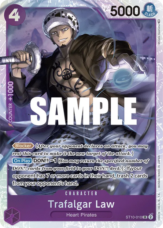 Trafalgar Law - ST10-010 - Ultra Deck: The Three Captains