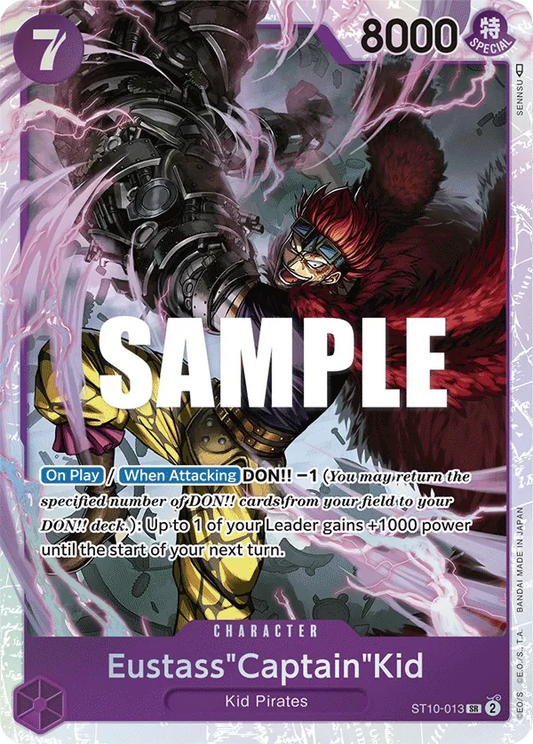 Eustass"Captain"Kid - ST10-013 - Ultra Deck: The Three Captains