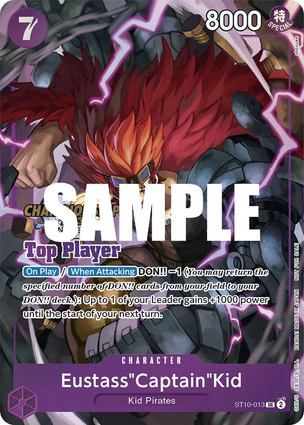 Eustass"Captain"Kid - ST10-013 - Championship 2023 Top Players Pack