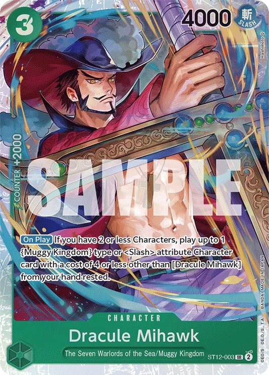 Dracule Mihawk - ST12-003 - Zoro & Sanji