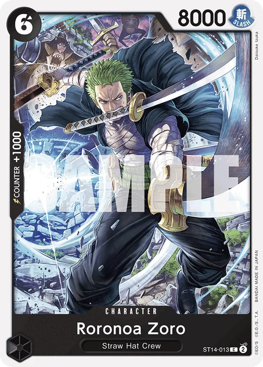 Roronoa Zoro - ST14-013 - 3D2Y