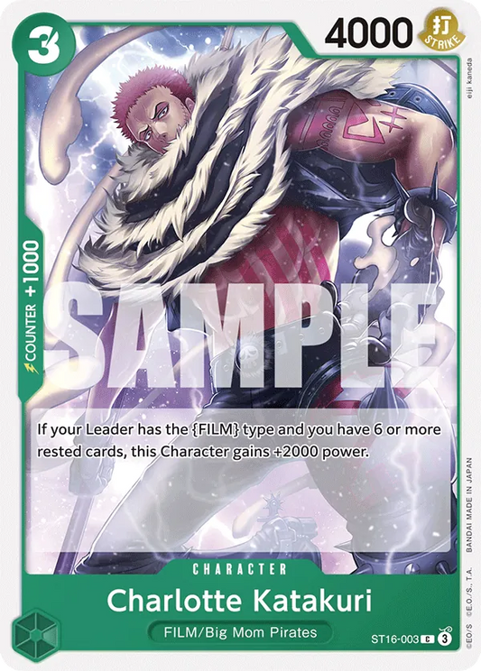 Charlotte Katakuri - ST16-003 - GREEN Uta