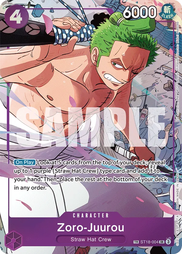 Zoro-Juurou - ST18-004 - Emperors in the New Worldaa