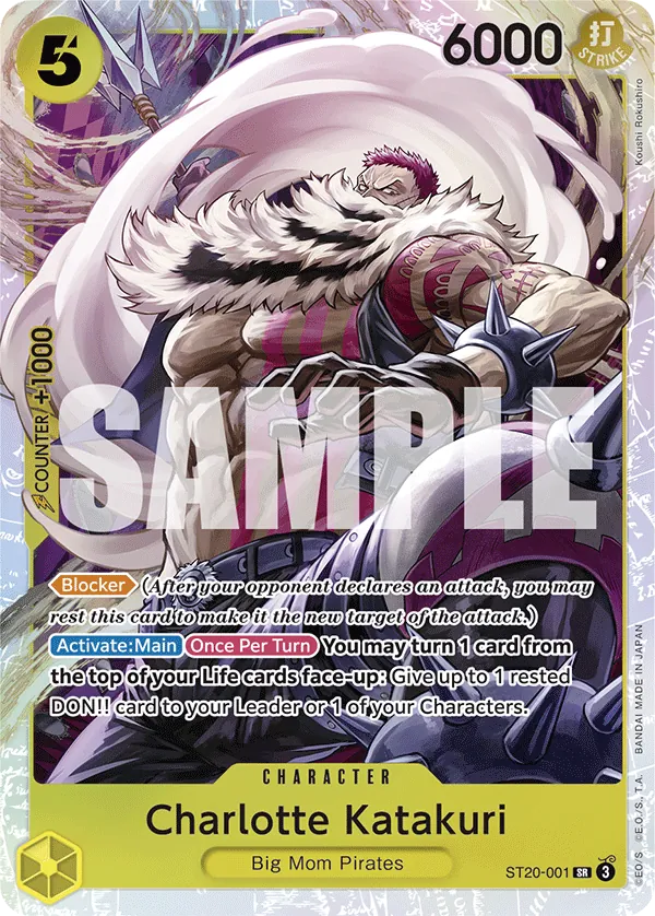 Charlotte Katakuri - ST20-001 - YELLOW Charlotte Katakuri