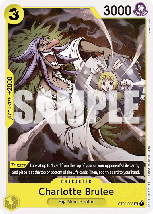 Charlotte Brulee - ST20-003 - YELLOW Charlotte Katakuri