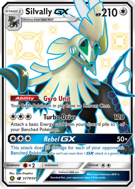 Silvally-GX - SV79 - Hidden Fates Shiny Vault