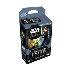 Star Wars: Unlimited- Ashes of the Empire - Spotlight Deck: Luke Skywalker & Emperor Palpatine