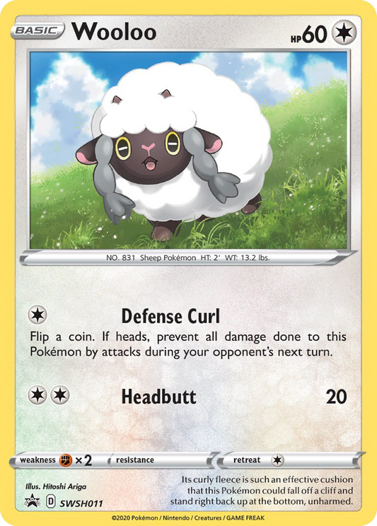 Wooloo - SWSH011 - SWSH Black Star Promos