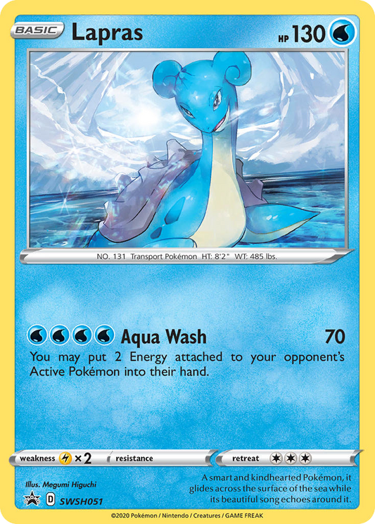 Lapras - SWSH051 - SWSH Black Star Promos