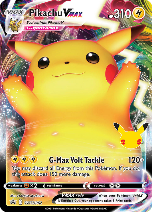 Pikachu VMAX - SWSH062 - SWSH Black Star Promos