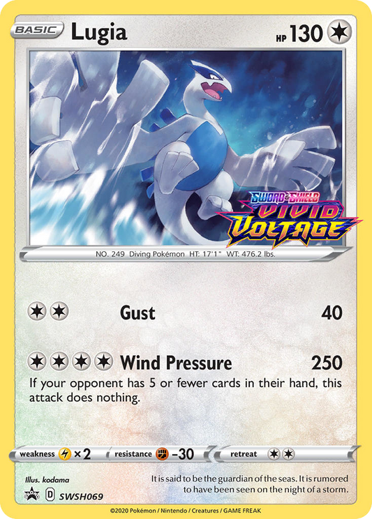 Lugia - SWSH069 - SWSH Black Star Promos