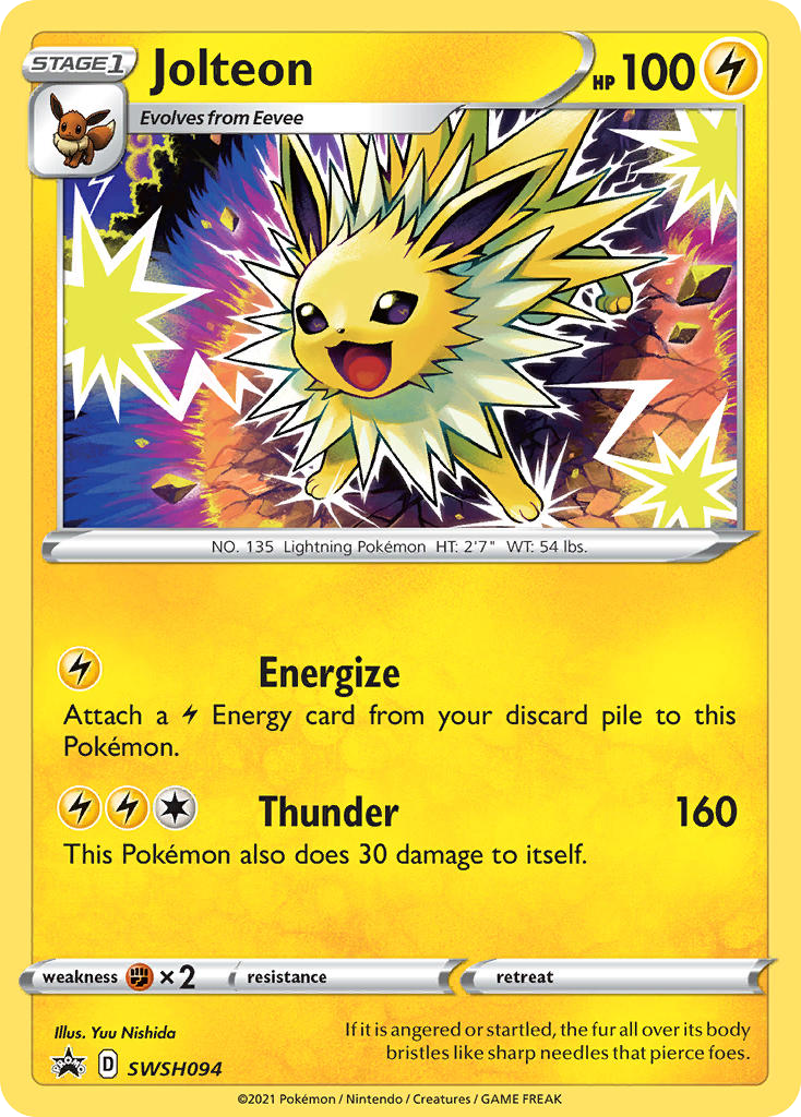 Jolteon - SWSH094 - SWSH Black Star Promos