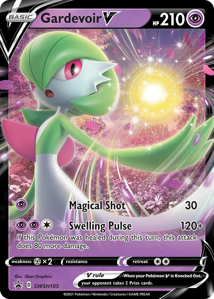 Gardevoir V - SWSH105 - SWSH Black Star Promos