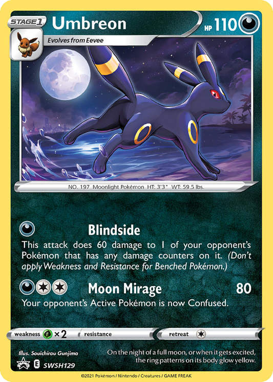 Umbreon - SWSH129 - SWSH Black Star Promos