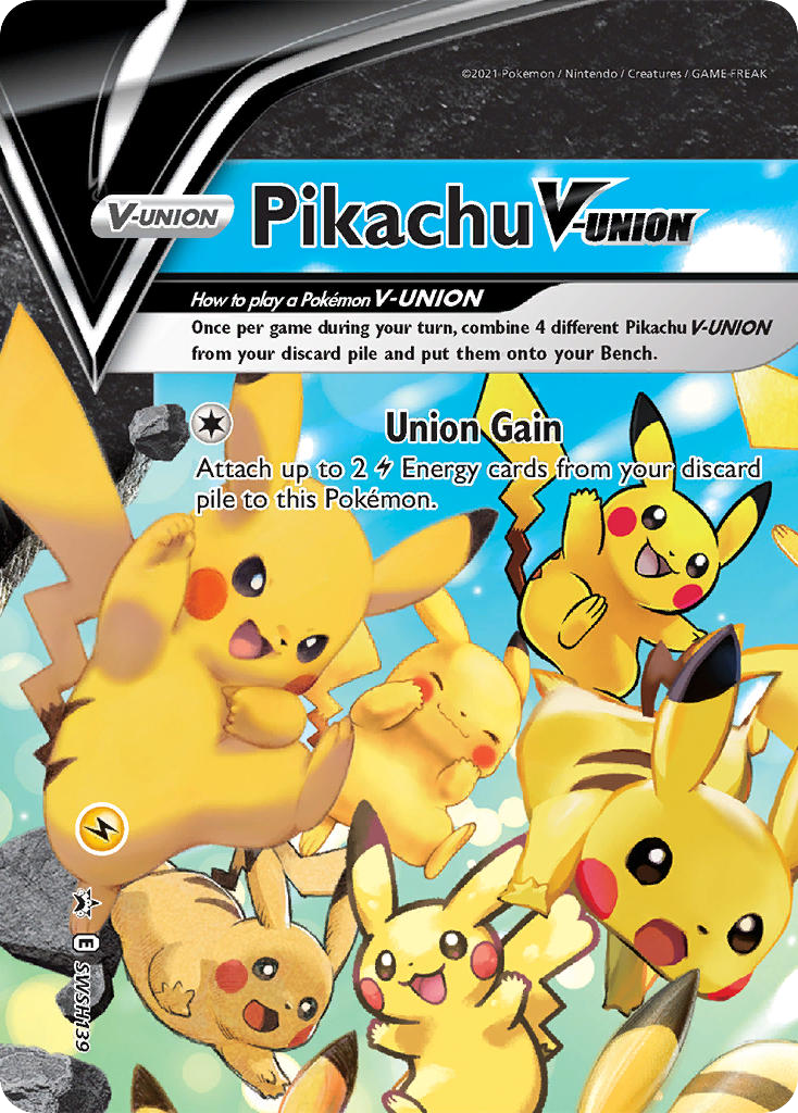 Pikachu V-UNION - SWSH139 - SWSH Black Star Promos