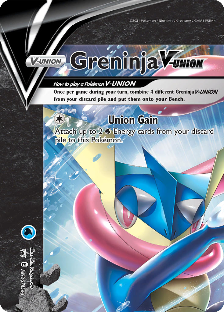 Greninja V-UNION - SWSH155 - SWSH Black Star Promos